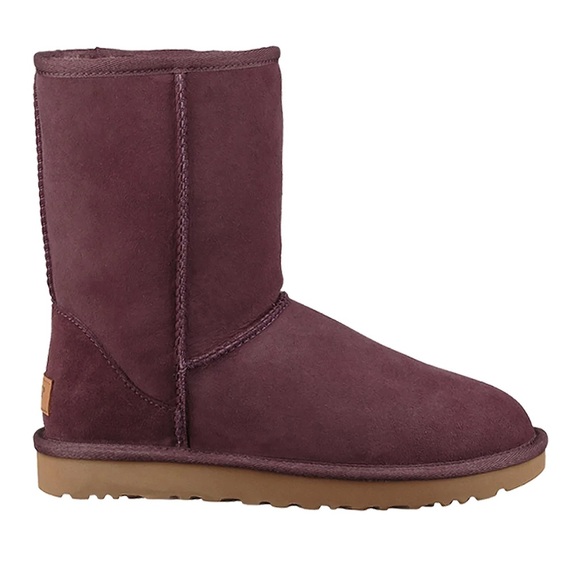 UGG Shoes - UGG Classic Short II Port Sheepskin Booties Boots